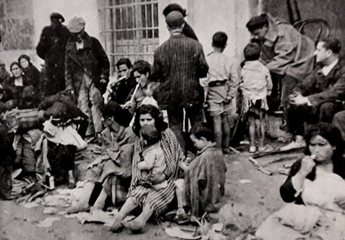 Grupo de refugiados
