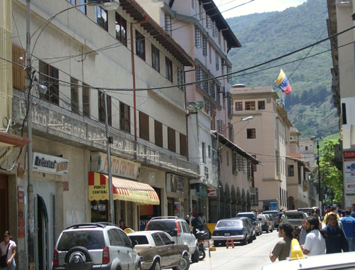 Calle de Mérida. Venezuela