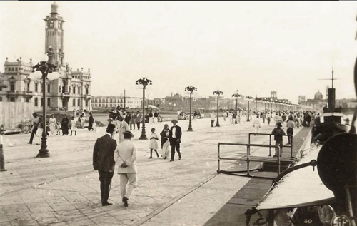 El Paseo de la Sanidad. Veracruz, 1910