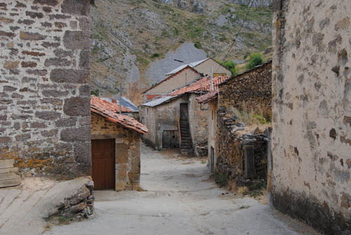 Callejuelas apenas transitadas