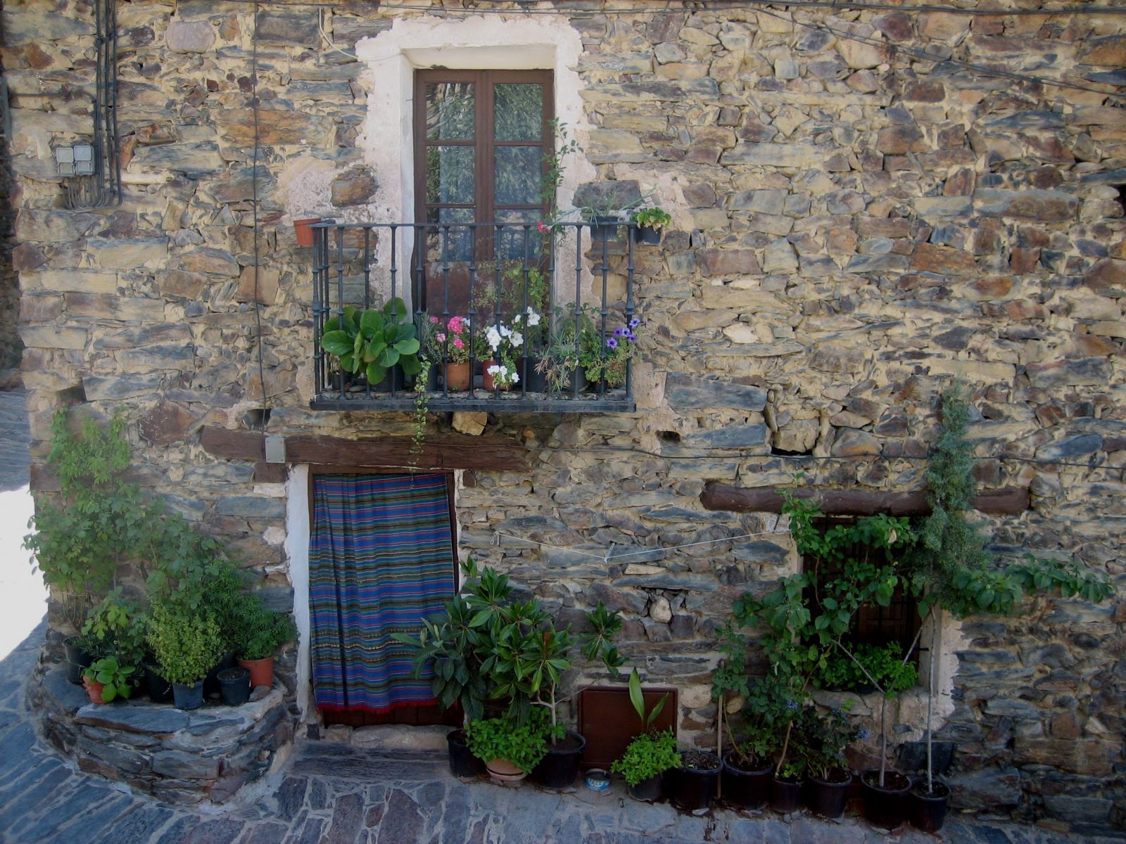 Construcciones típicas de este emblemático pueblo de la sierra madrileña