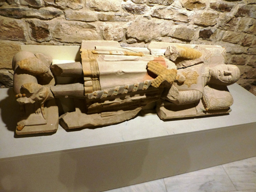 Guerrero del siglo XV que se encuentra en el Museo