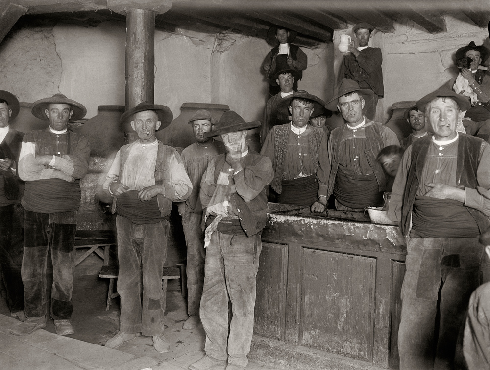 Otto Wunderlich, En la taberna. Arenas de San Pedro (Ávila). 1921-1922