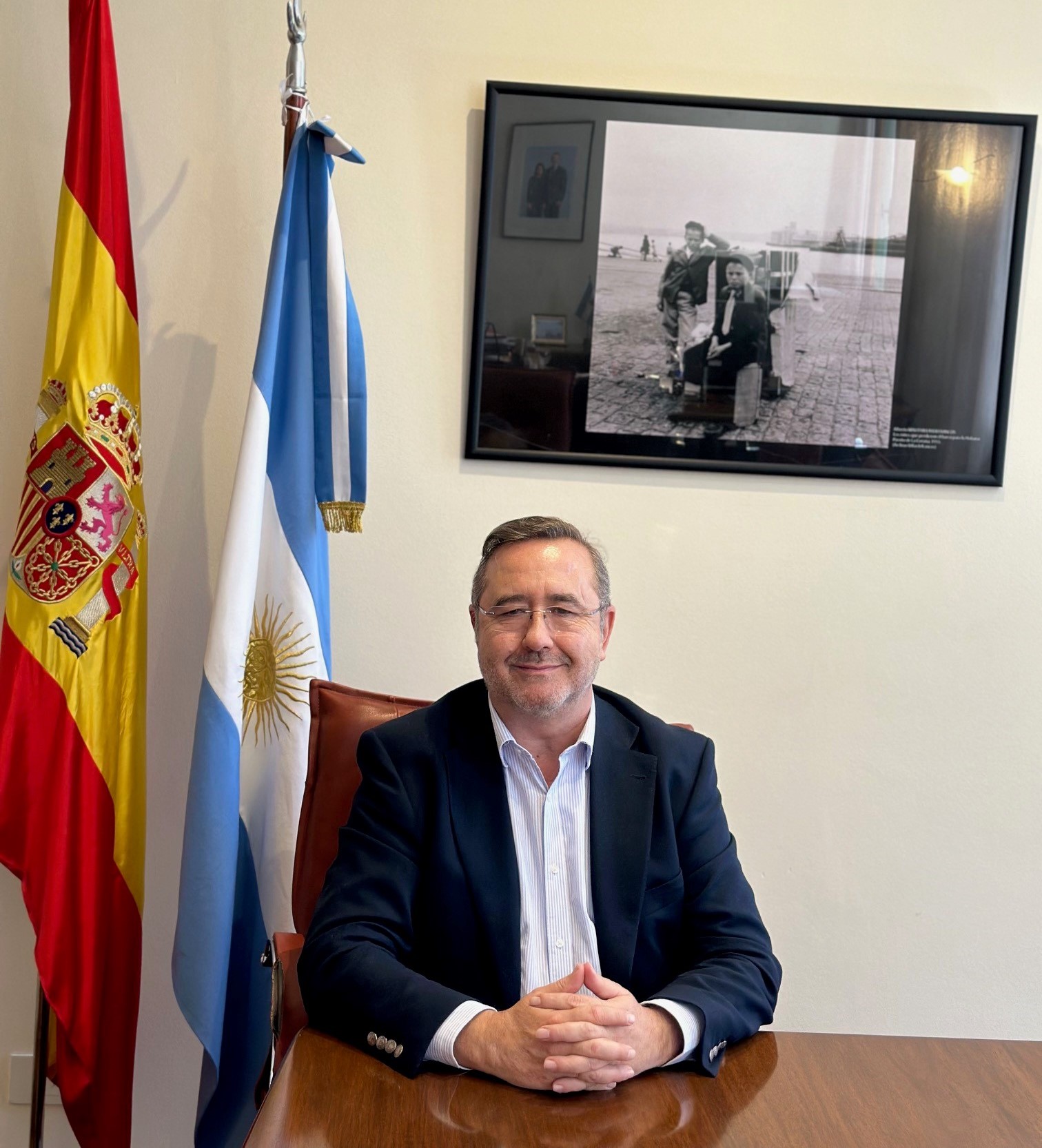 Pedro Zarco, Consejero de Trabajo, Migraciones y Seguridad Social en Argentina
