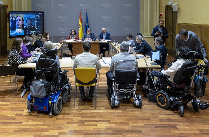 Reunión afectados ELA