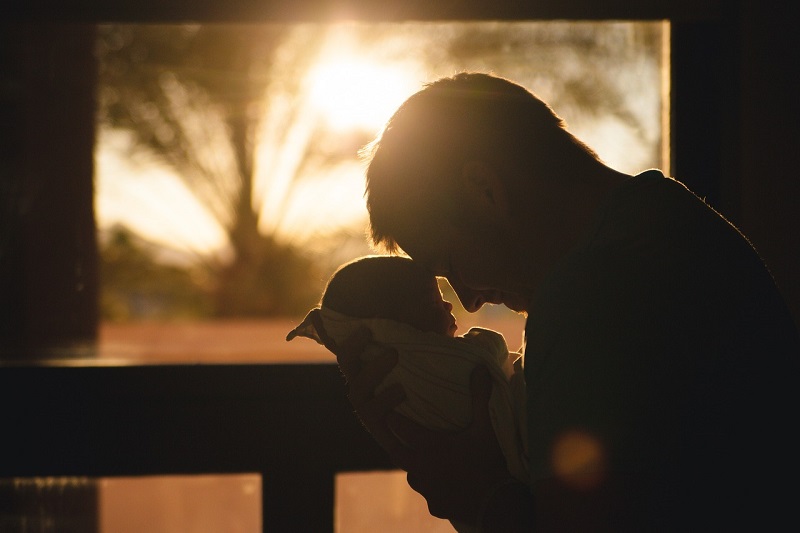 papa y bebe