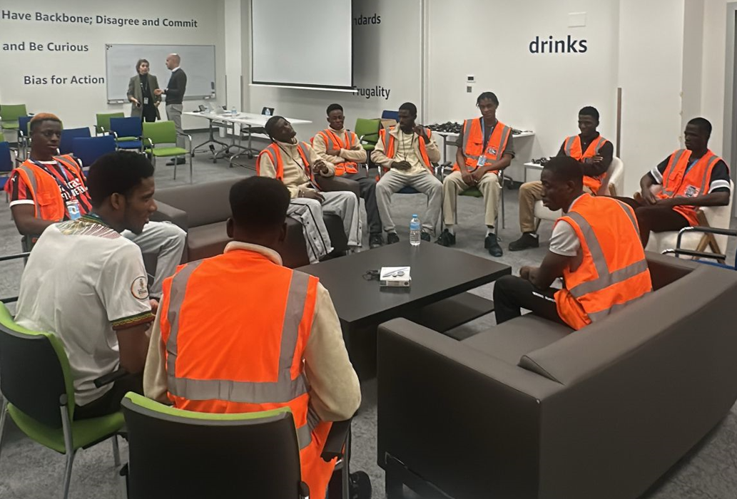 Jóvenes trabajadores de Mali