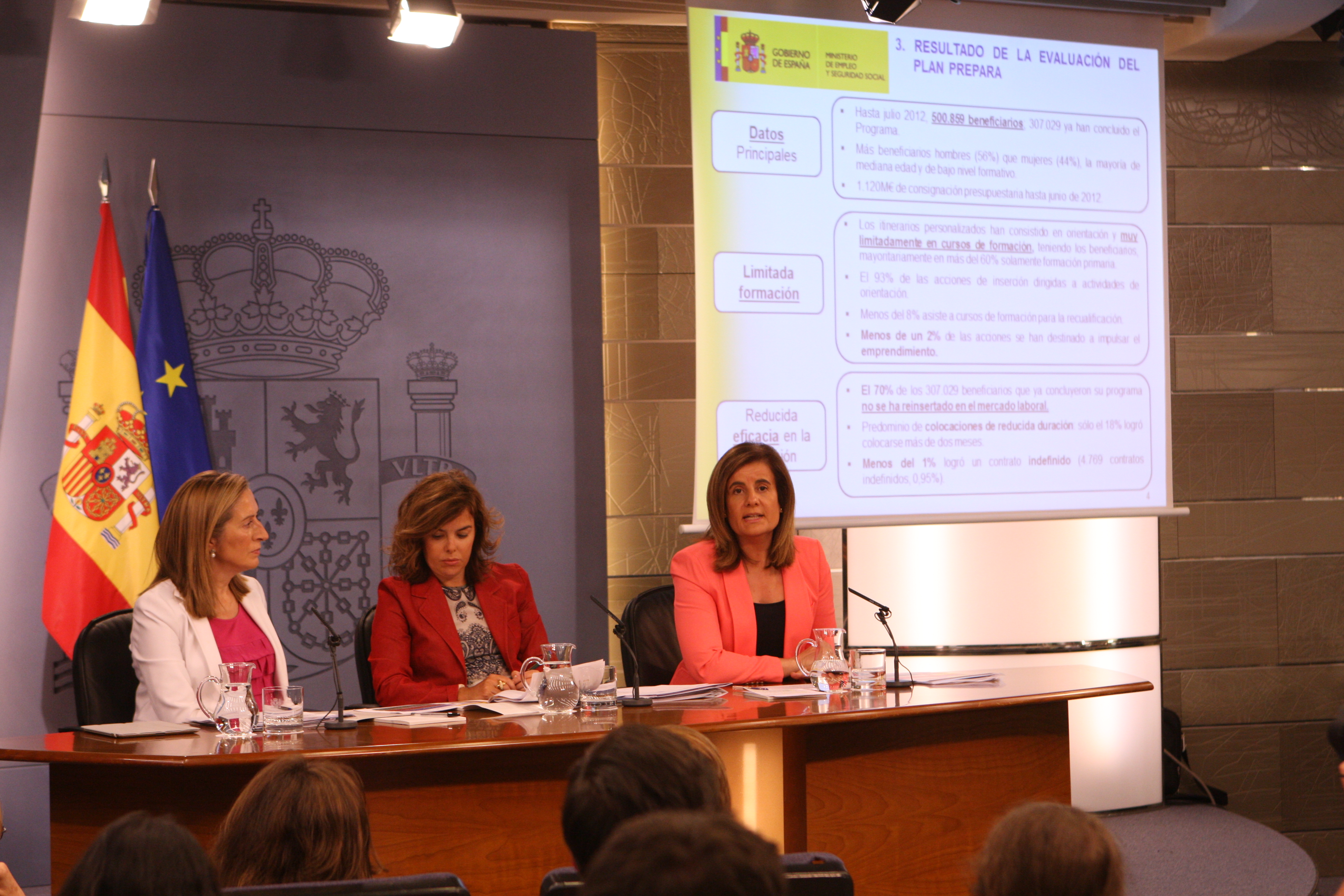 Rueda de prensa Consejo de Ministros