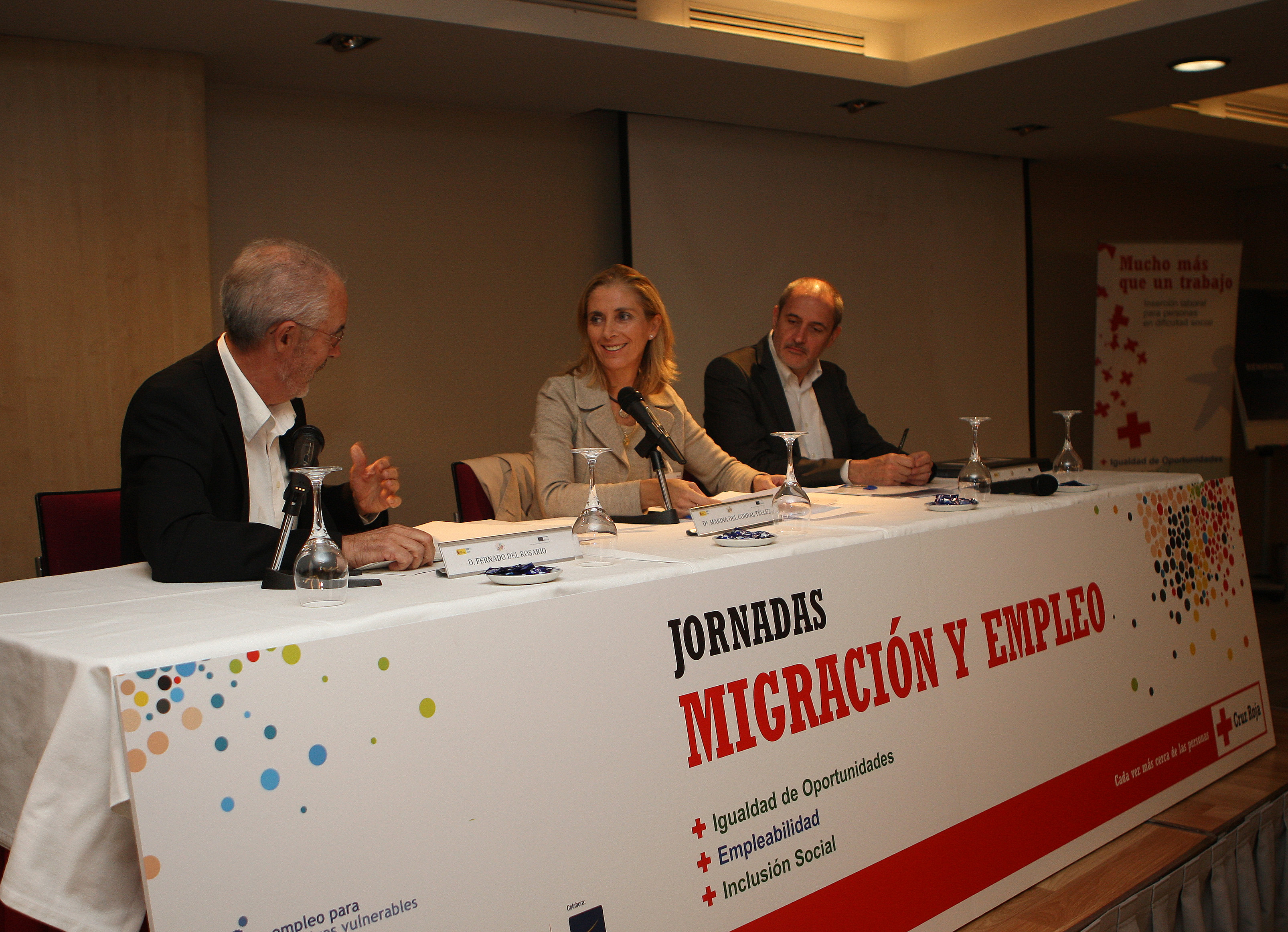 Marina del Corral en Jornadas de Migración y Empleo