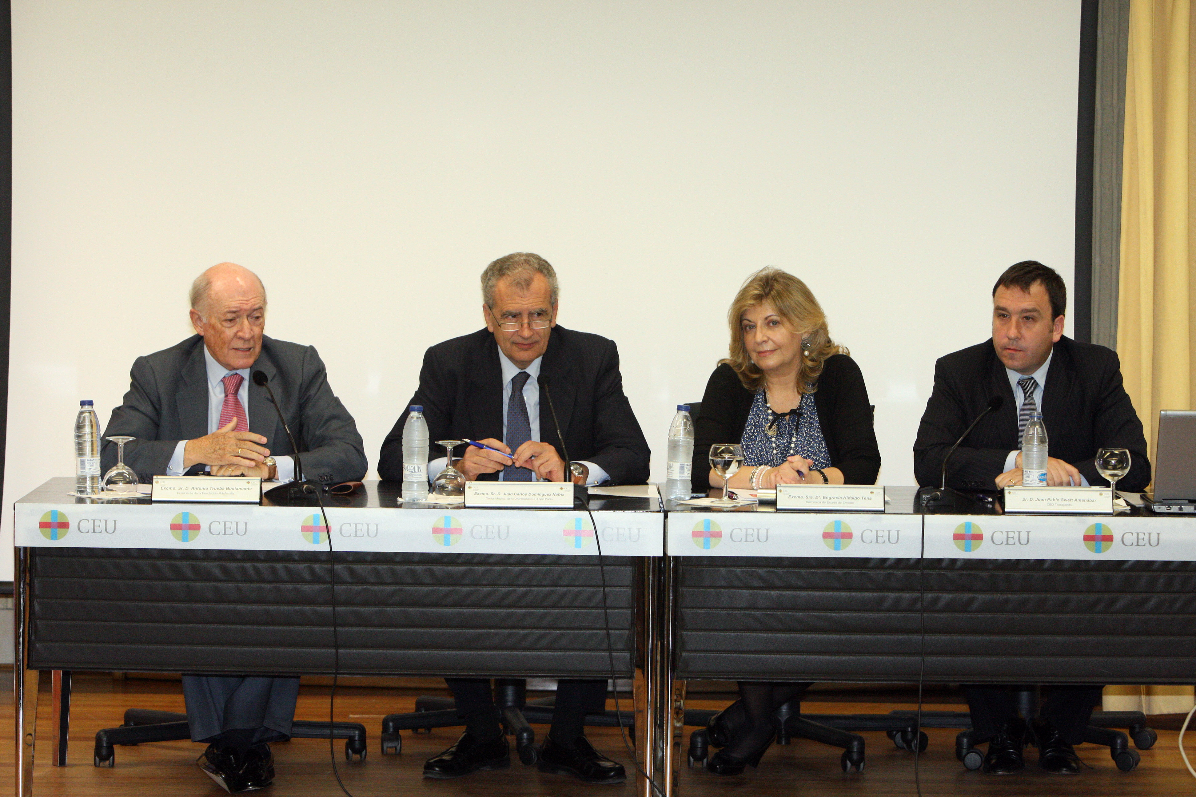 Engracia Hidalgo inaugura la jornada ¿Las claves de un empleo de calidad, empleo flexible y responsa