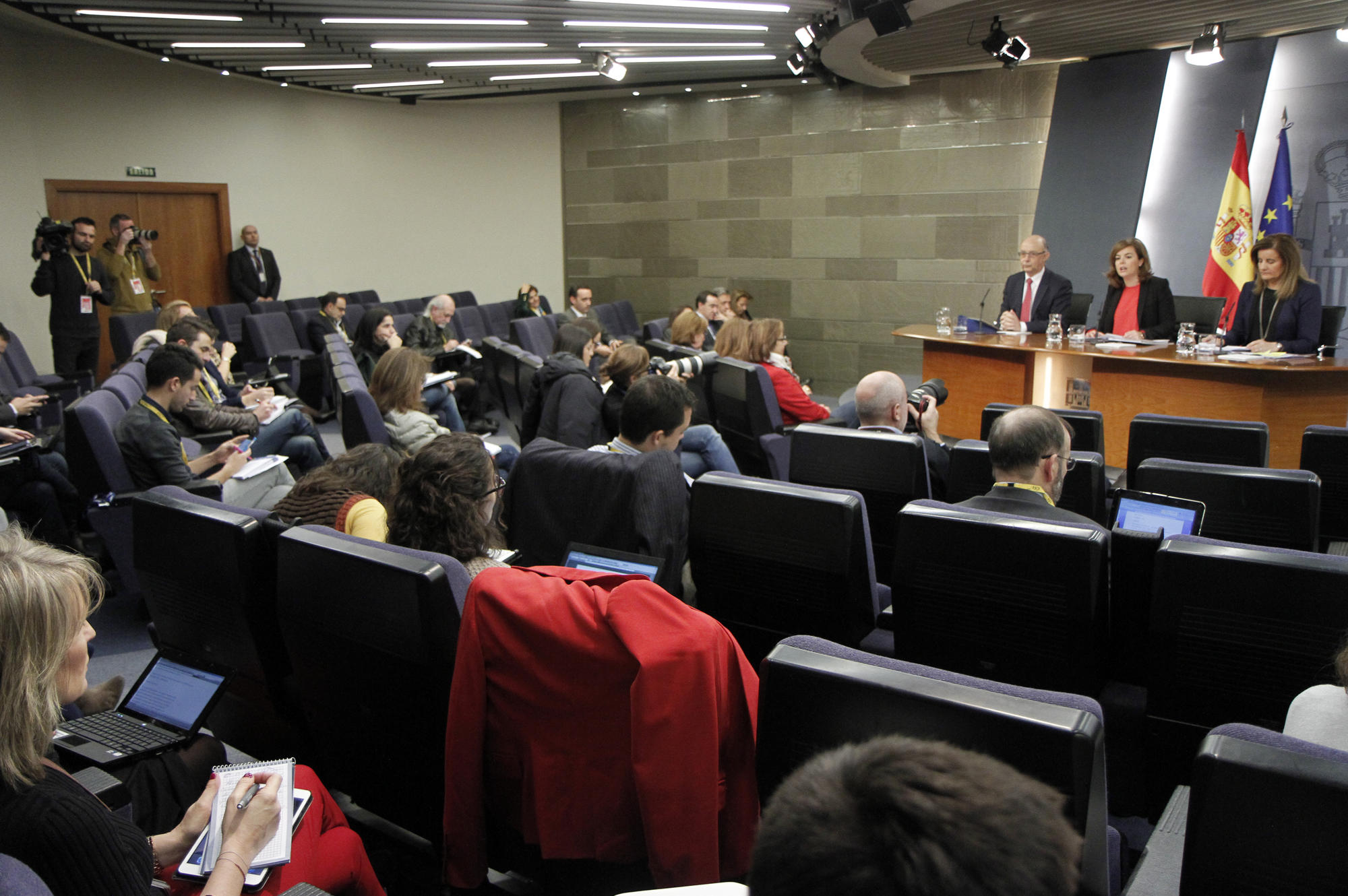Rueda de prensa posterior al Consejo de Ministros