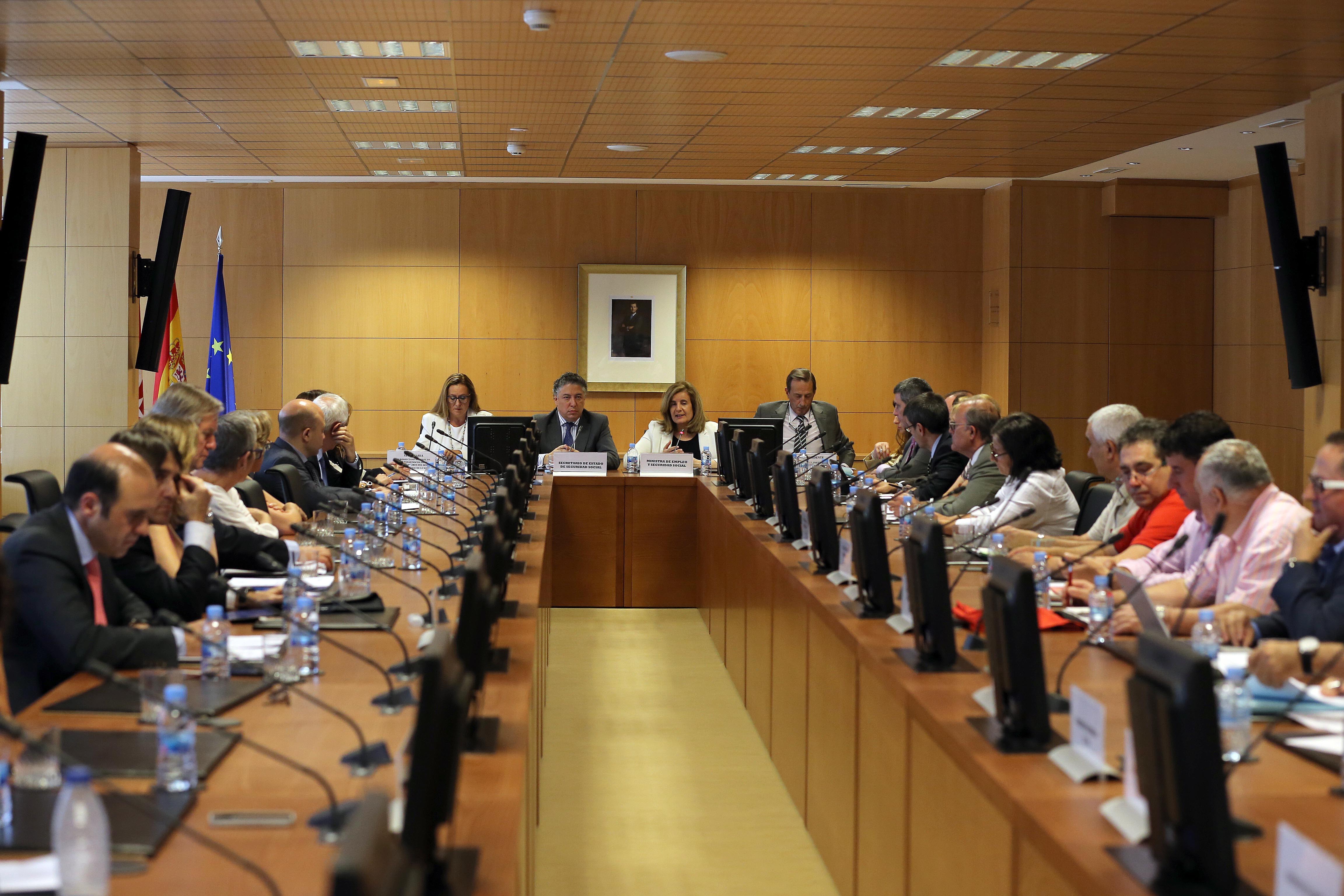 Fátima Báñez en el Consejo General del ISM