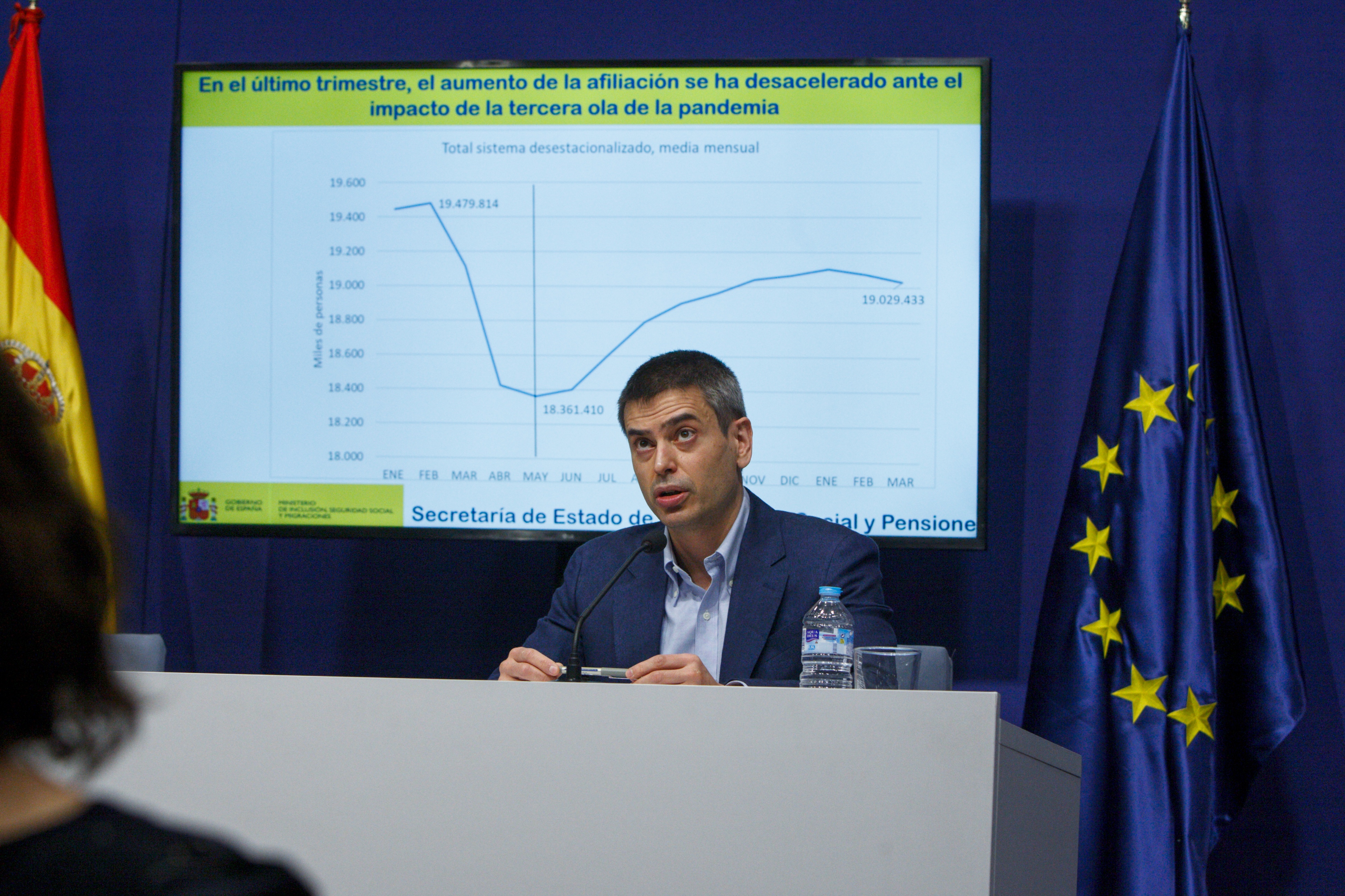 Rueda de prensa de afiliación a la SS de marzo 2021