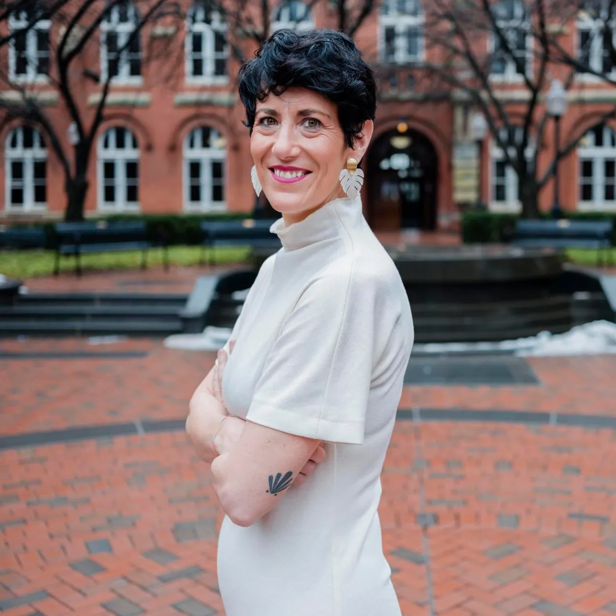 Foto de la Ministra Elma Saiz