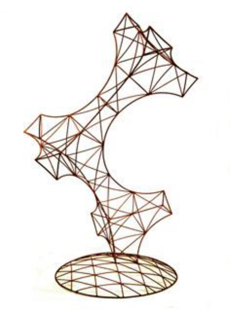 Estructura Tetramorfa, 2010. Diego Canogar.