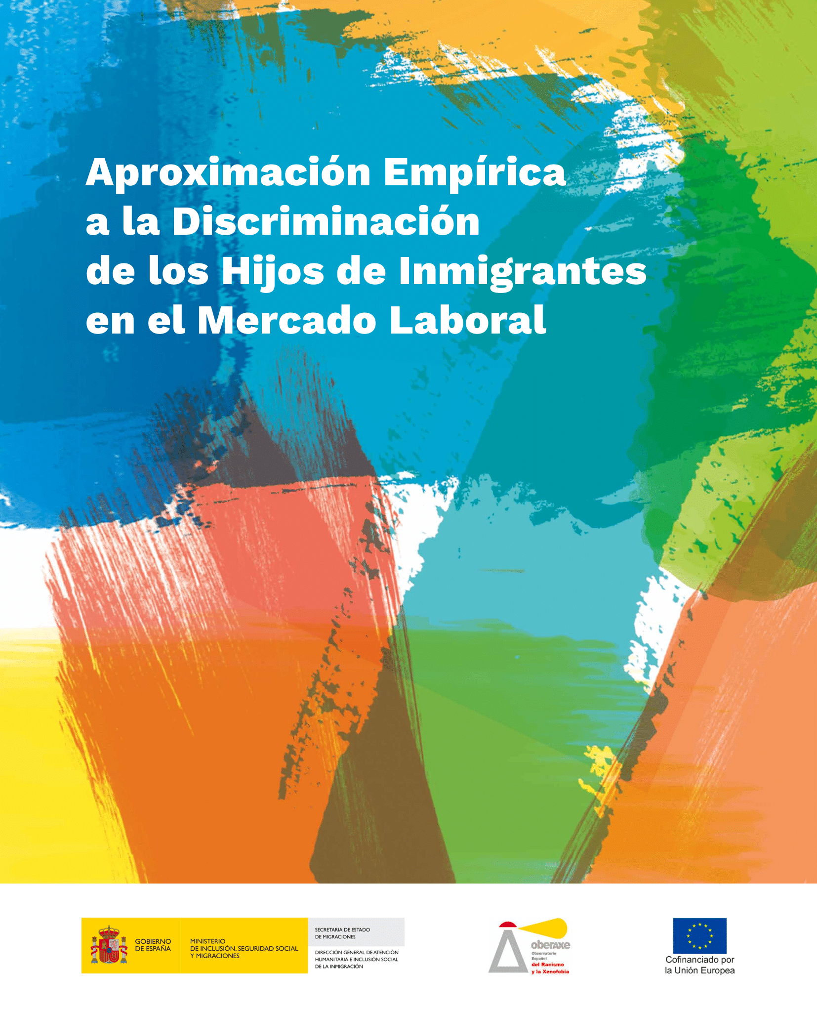 Portada de la publicación 'Aproximación Empírica a la Discriminación de los Hijos de Inmigrantes en el Mercado Laboral'