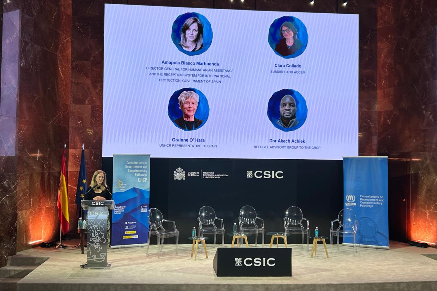 Amapola Blasco, Directora General Atención Humanitaria y Sistema de Acogida de Protección Internacional